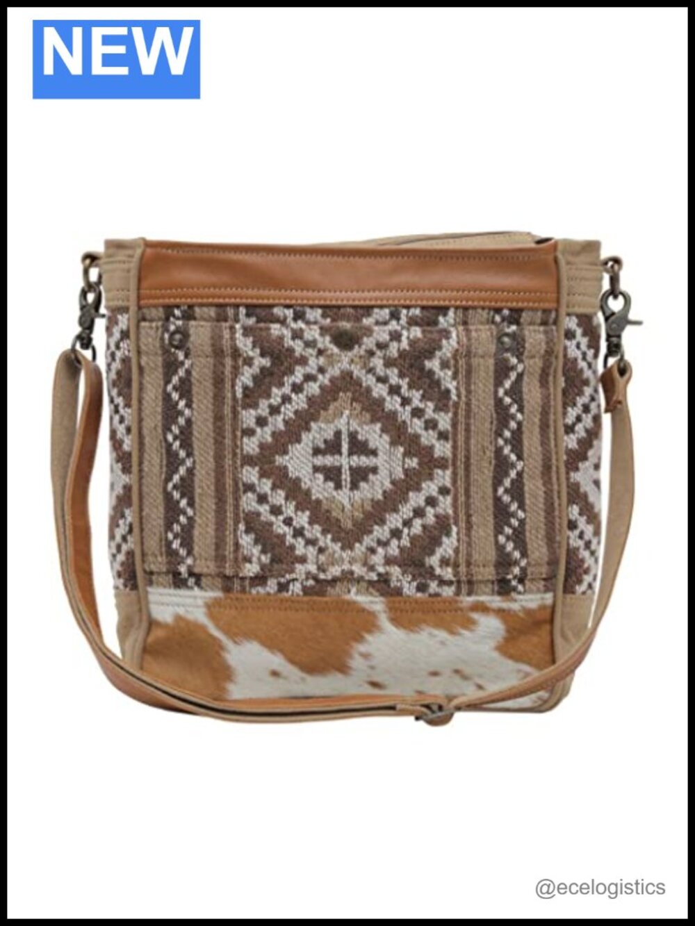 Women's Canvas Leather Trim Shoulder Bag Handbag Lightweight Work Travel